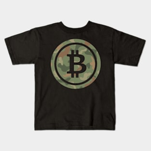 Bitcoin BTC coin Crypto coin Cryptocurrency Kids T-Shirt